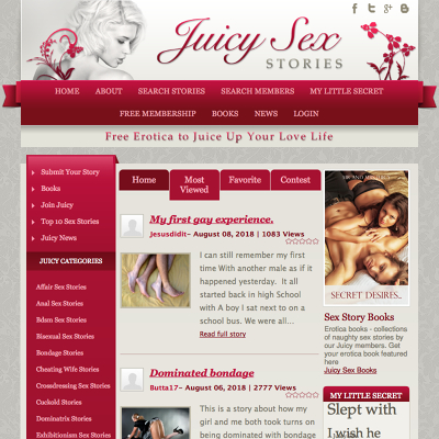 juicysexstories.com